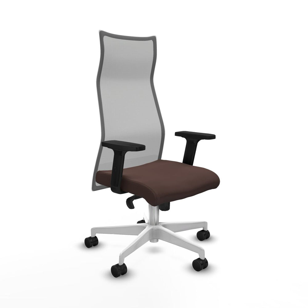 Silla de Oficina Piqueras y Crespo B2D026N Marrón oscuro