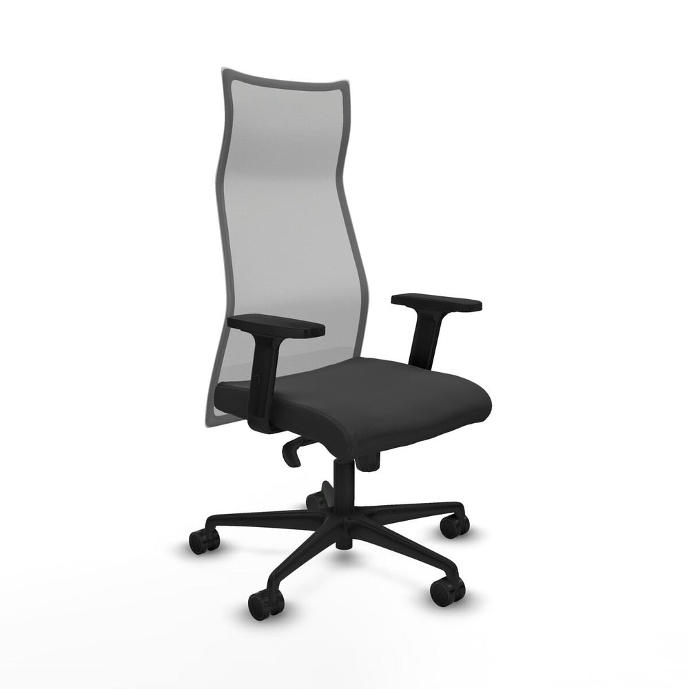 Sedia da Ufficio Piqueras y Crespo B2D036N Grigio scuro