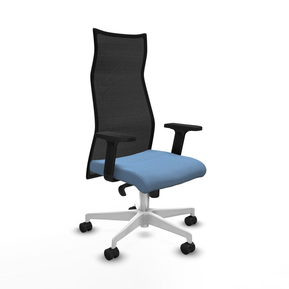 Poltrona da Ufficio Piqueras y Crespo B2D026N Blu cielo