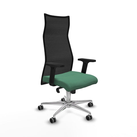 Poltrona da Ufficio Piqueras y Crespo B2D086G Verde Smeraldo