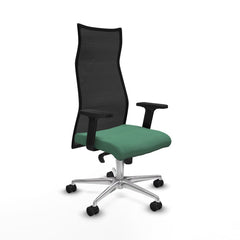 Sillón de Oficina Piqueras y Crespo B2D086N Verde Esmeralda