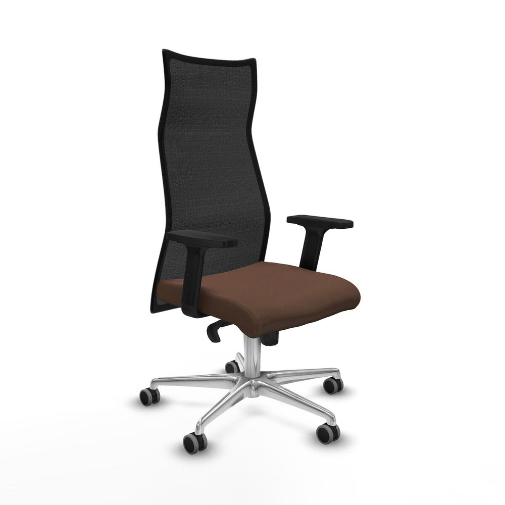 Poltrona da Ufficio Piqueras y Crespo B2D086G Marrone scuro