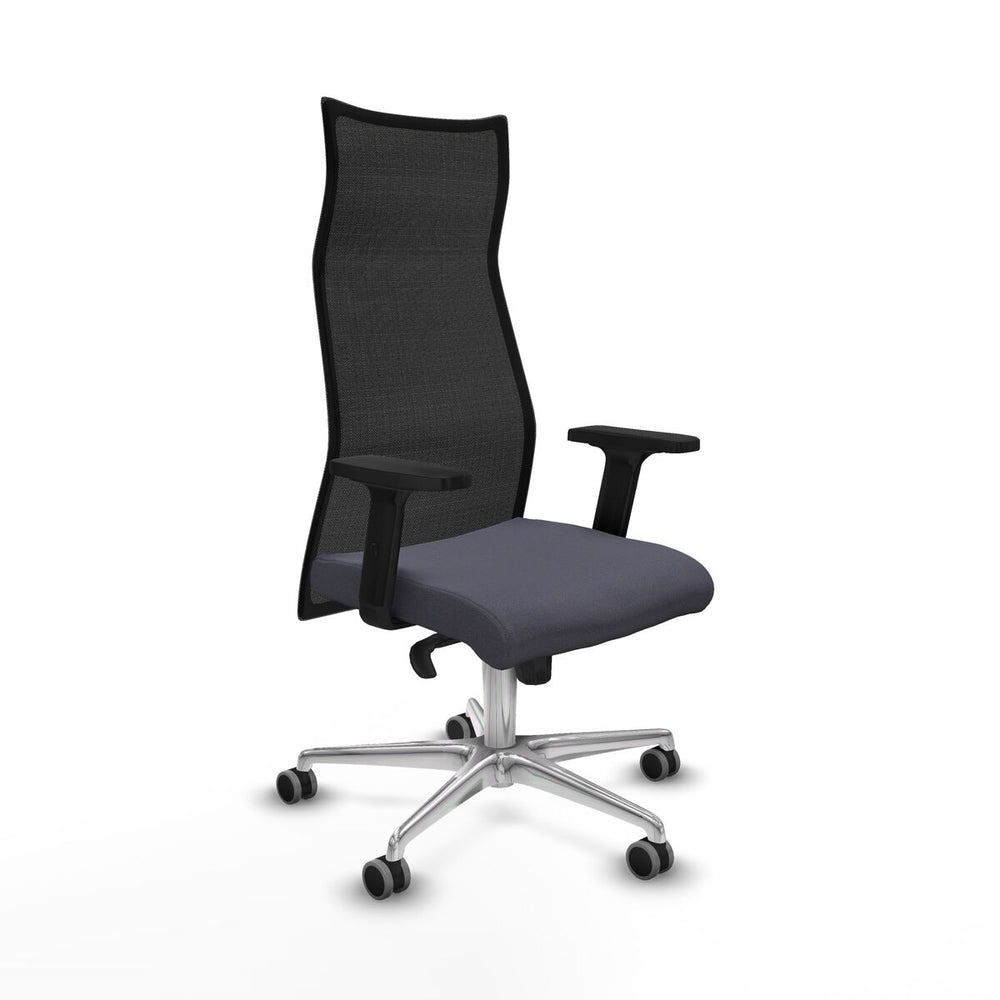 Poltrona da Ufficio Piqueras y Crespo B2D086G Grigio scuro