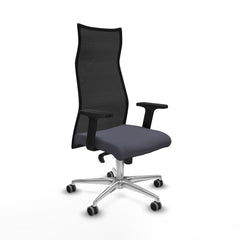 Poltrona da Ufficio Piqueras y Crespo B2D086G Grigio scuro