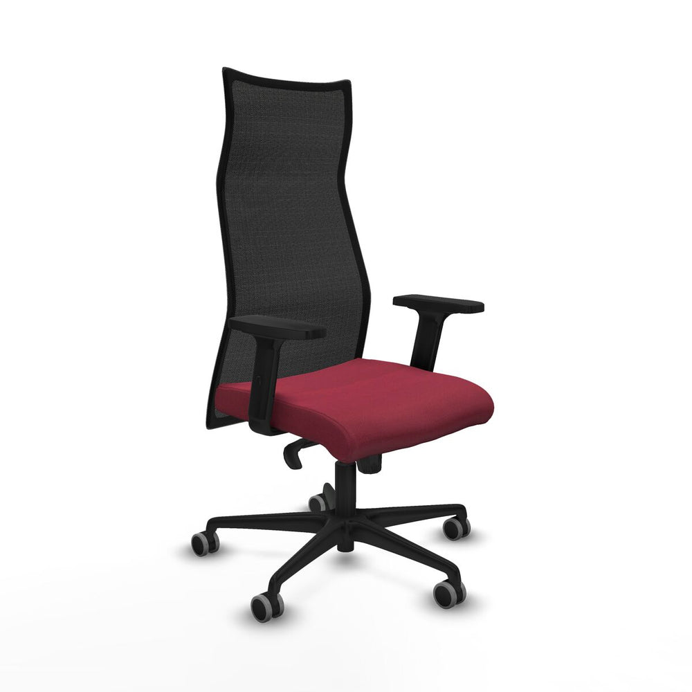 Poltrona da Ufficio Piqueras y Crespo B2D036G Rosso Granato