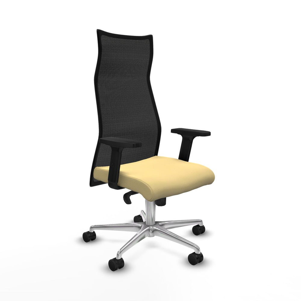 Sedia da Ufficio Piqueras y Crespo B2D086N Crema