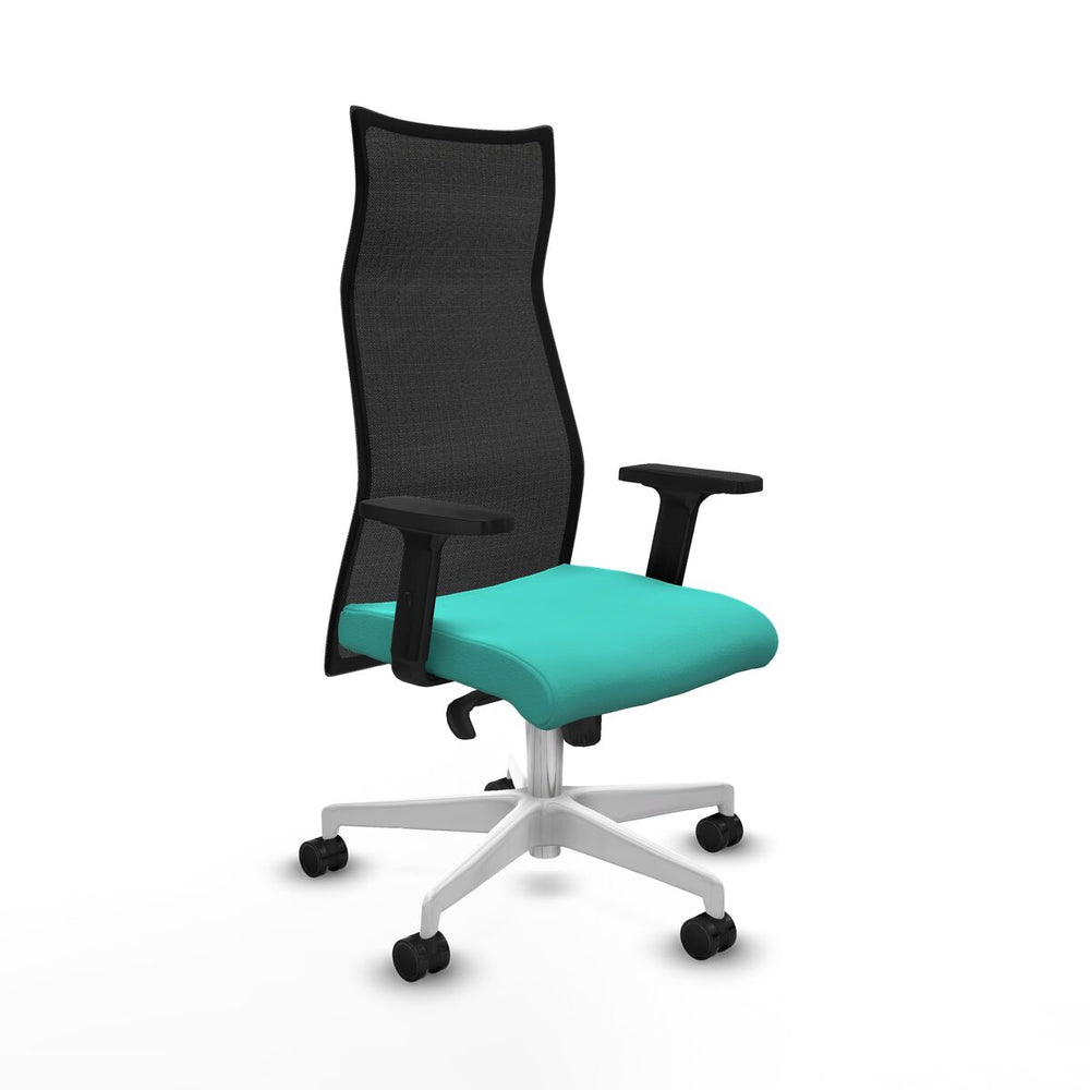 Sedia da Ufficio Piqueras y Crespo B2D026N Turchese