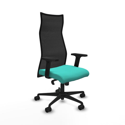 Sedia da Ufficio Piqueras y Crespo B2D036N Turchese