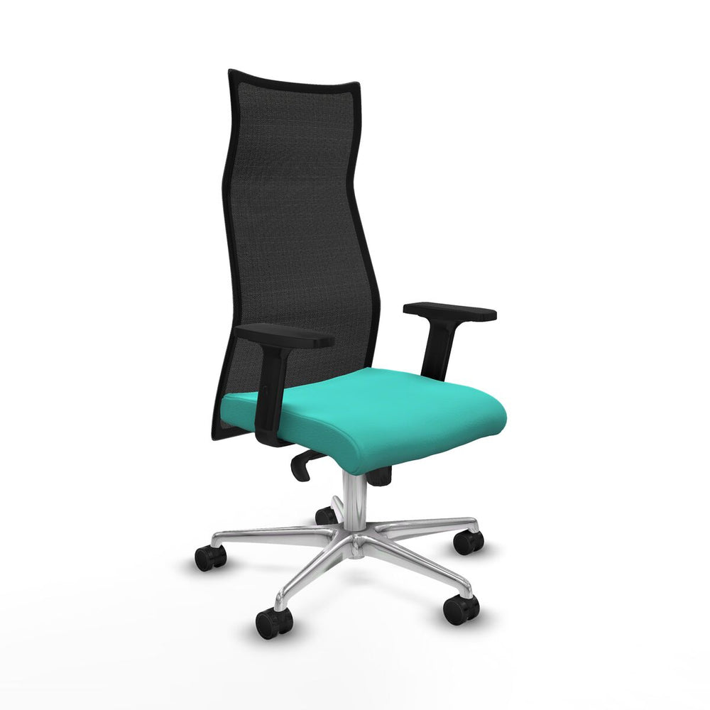 Sedia da Ufficio Piqueras y Crespo B2D086N Turchese