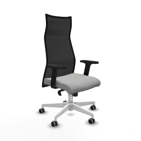 Sedia da Ufficio Piqueras y Crespo B2D026G Grigio chiaro