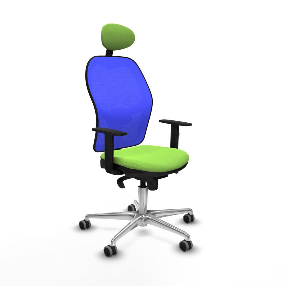 Sedia Ufficio con Poggiatesta Jorquera Piqueras y Crespo 1D086G1 Pistacchio