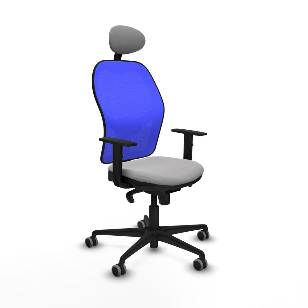 Sedia Ufficio con Poggiatesta Jorquera Piqueras y Crespo 1D036G1 Grigio chiaro