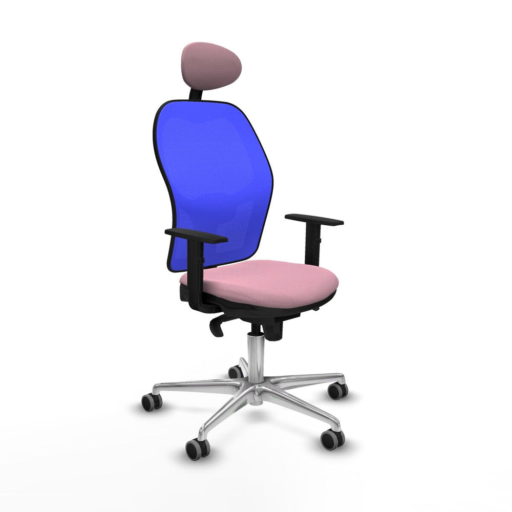 Office Chair with Headrest Jorquera Piqueras y Crespo 1D086G1 Pink