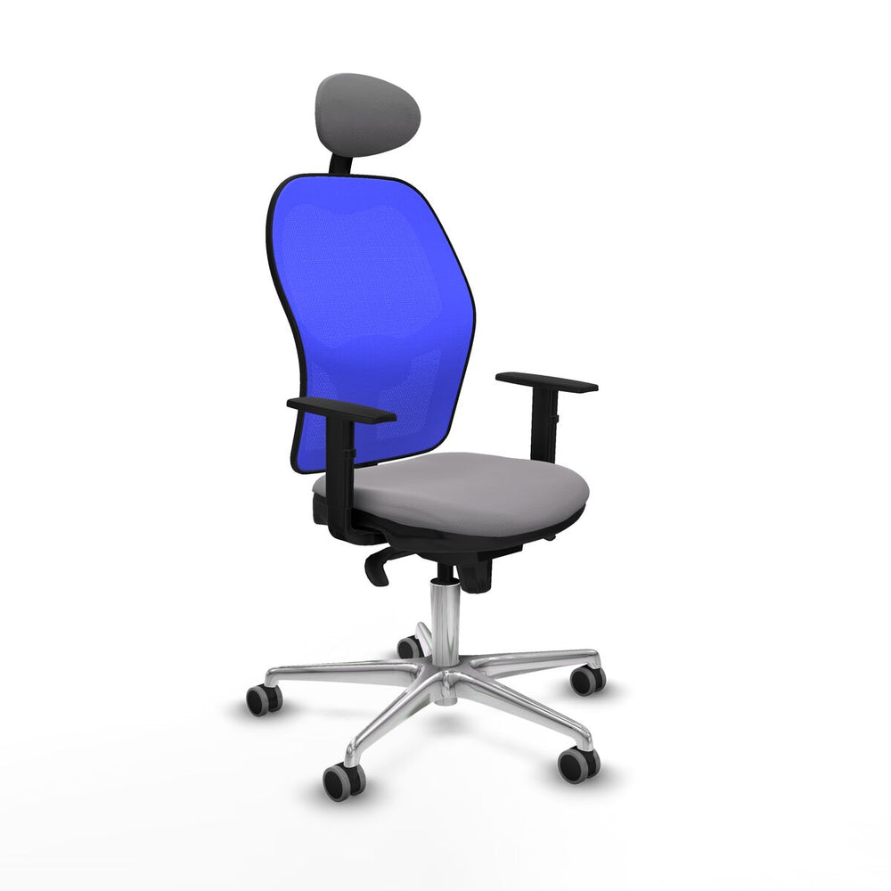 Sedia Ufficio con Poggiatesta Jorquera Piqueras y Crespo 1D086G1 Grigio
