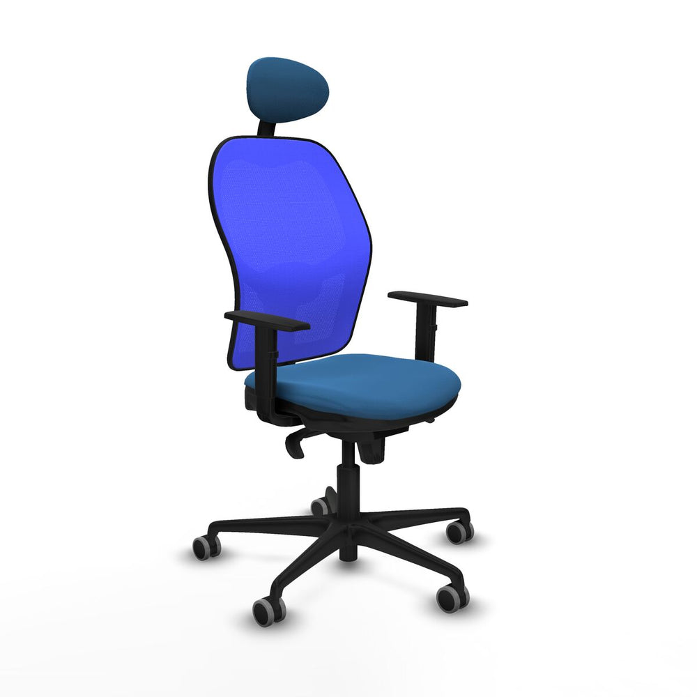 Silla de Oficina con Cabecero Jorquera Piqueras y Crespo 1D036G1 Azul claro