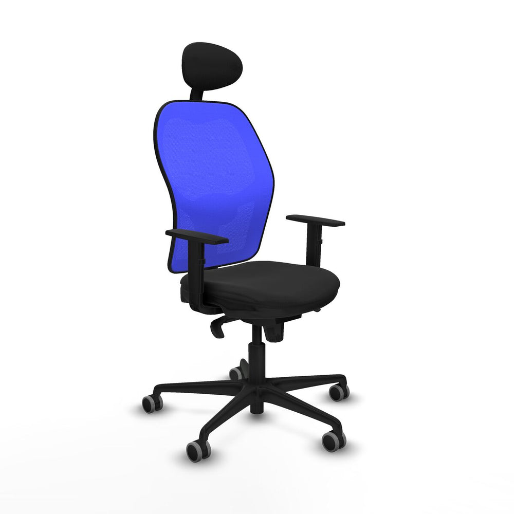 Silla de Oficina con Cabecero Jorquera Piqueras y Crespo 1D036G1 Negro