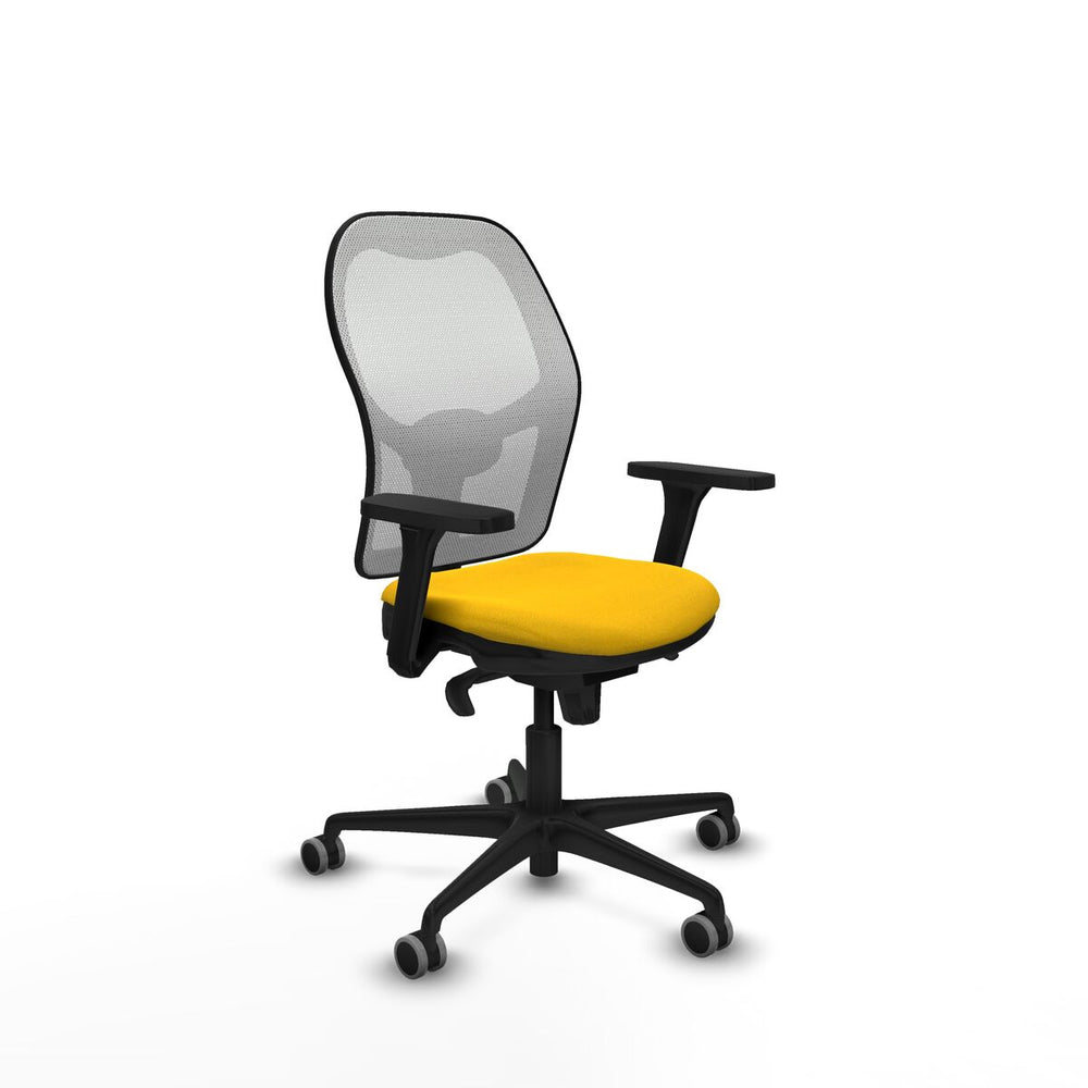 Silla de Oficina Piqueras y Crespo 3D036G0 Amarillo