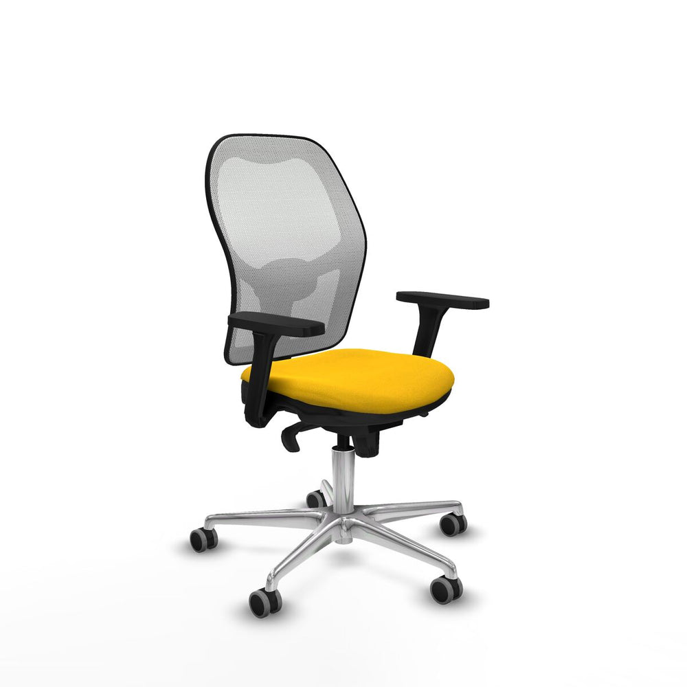 Silla de Oficina Piqueras y Crespo 3D086G0 Amarillo