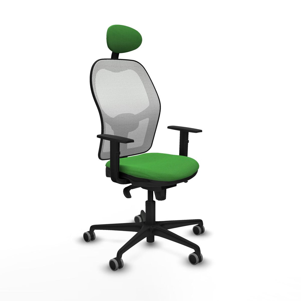 Sedia Ufficio con Poggiatesta Jorquera Piqueras y Crespo 1D036G1 Verde