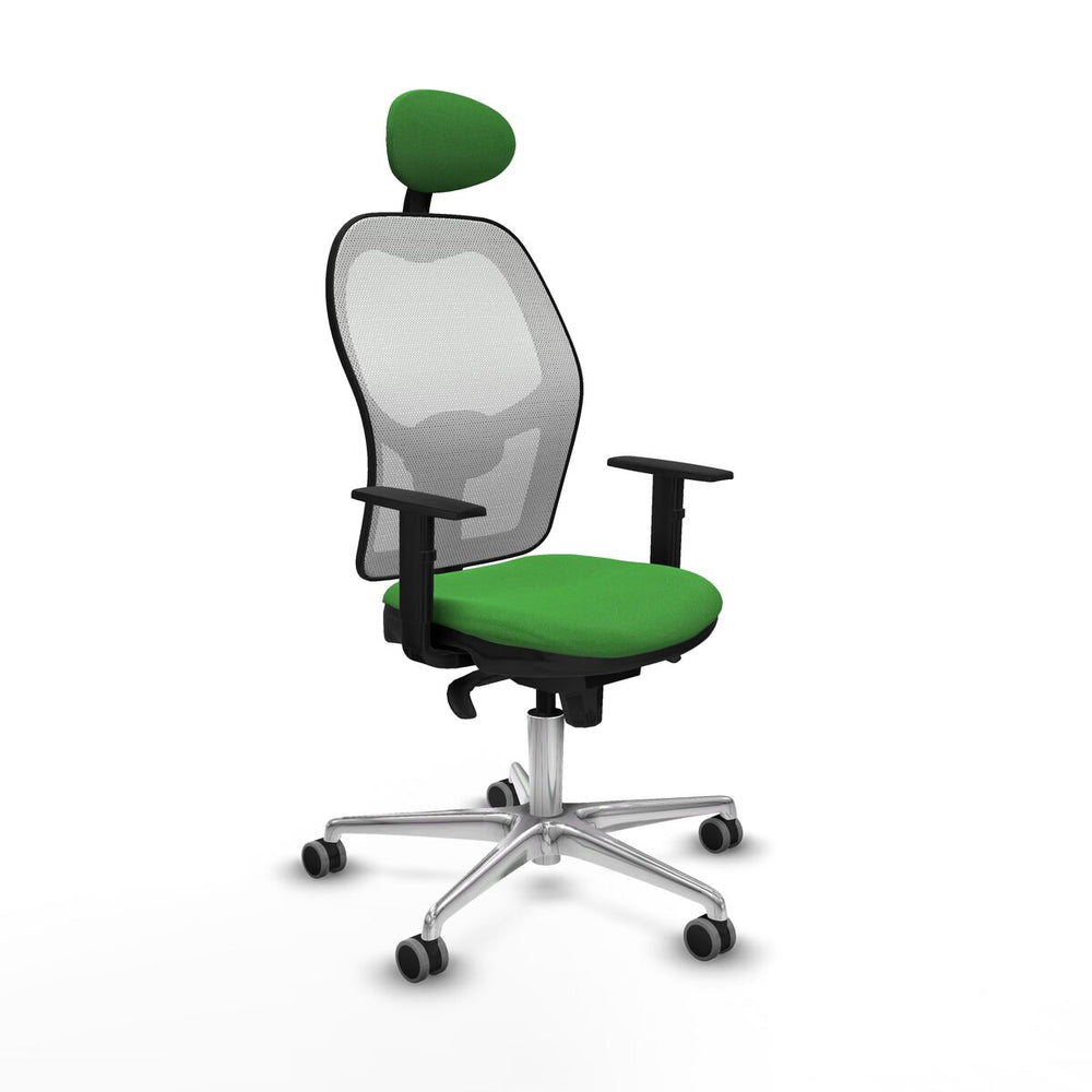 Sedia Ufficio con Poggiatesta Jorquera Piqueras y Crespo 1D086G1 Verde