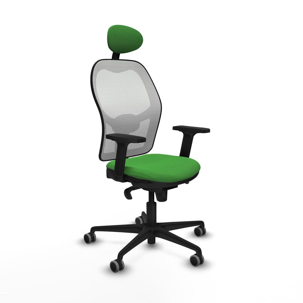 Sedia Ufficio con Poggiatesta Piqueras y Crespo 2D036G1 Verde