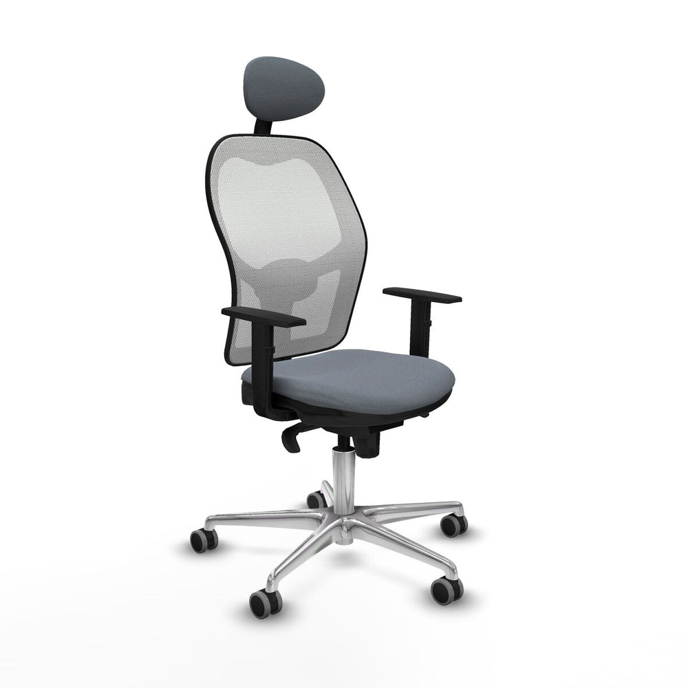 Sedia Ufficio con Poggiatesta Jorquera Piqueras y Crespo 1D086G1 Grigio