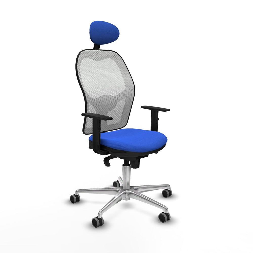 Sedia Ufficio con Poggiatesta Jorquera Piqueras y Crespo 1D086G1 Azzurro