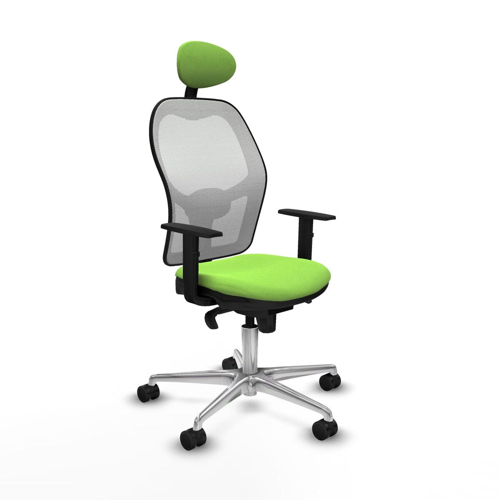 Silla de Oficina con Cabecero Jorquera Piqueras y Crespo 1D086N1 Pistacho