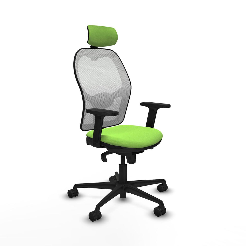 Silla de Oficina con Cabecero Piqueras y Crespo 2D036N2 Pistacho