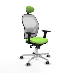 Sedia Ufficio con Poggiatesta Piqueras y Crespo 2D086G1 Pistacchio