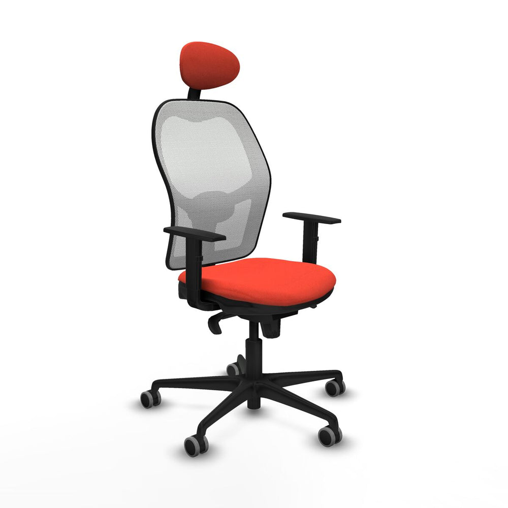 Sedia Ufficio con Poggiatesta Jorquera Piqueras y Crespo 1D036G1 Arancione scuro