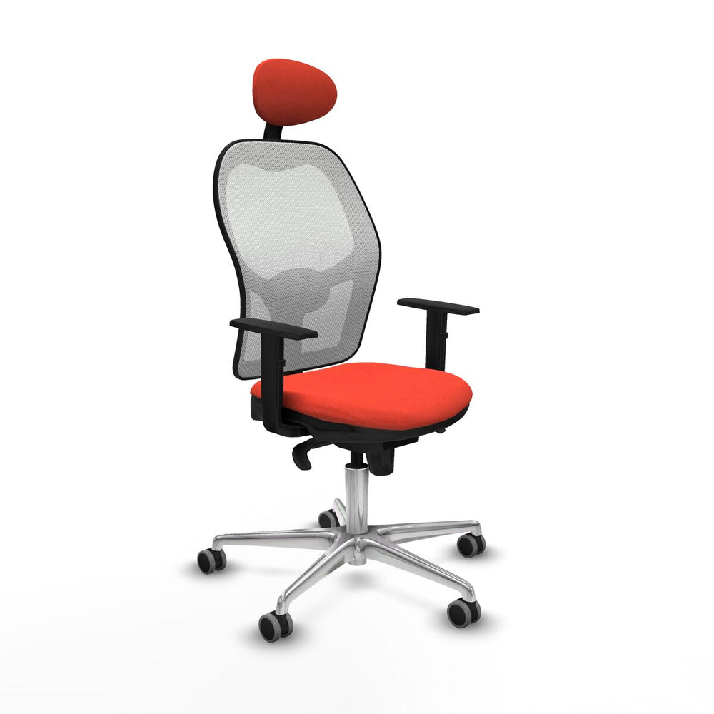 Sedia Ufficio con Poggiatesta Jorquera Piqueras y Crespo 1D086G1 Arancione scuro