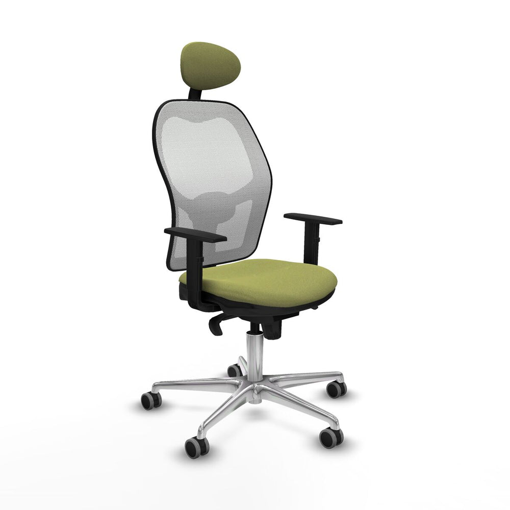 Sedia Ufficio con Poggiatesta Jorquera Piqueras y Crespo 1D086G1 Verde