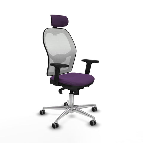 Office Chair with Headrest Piqueras y Crespo 2D086G2 Purple
