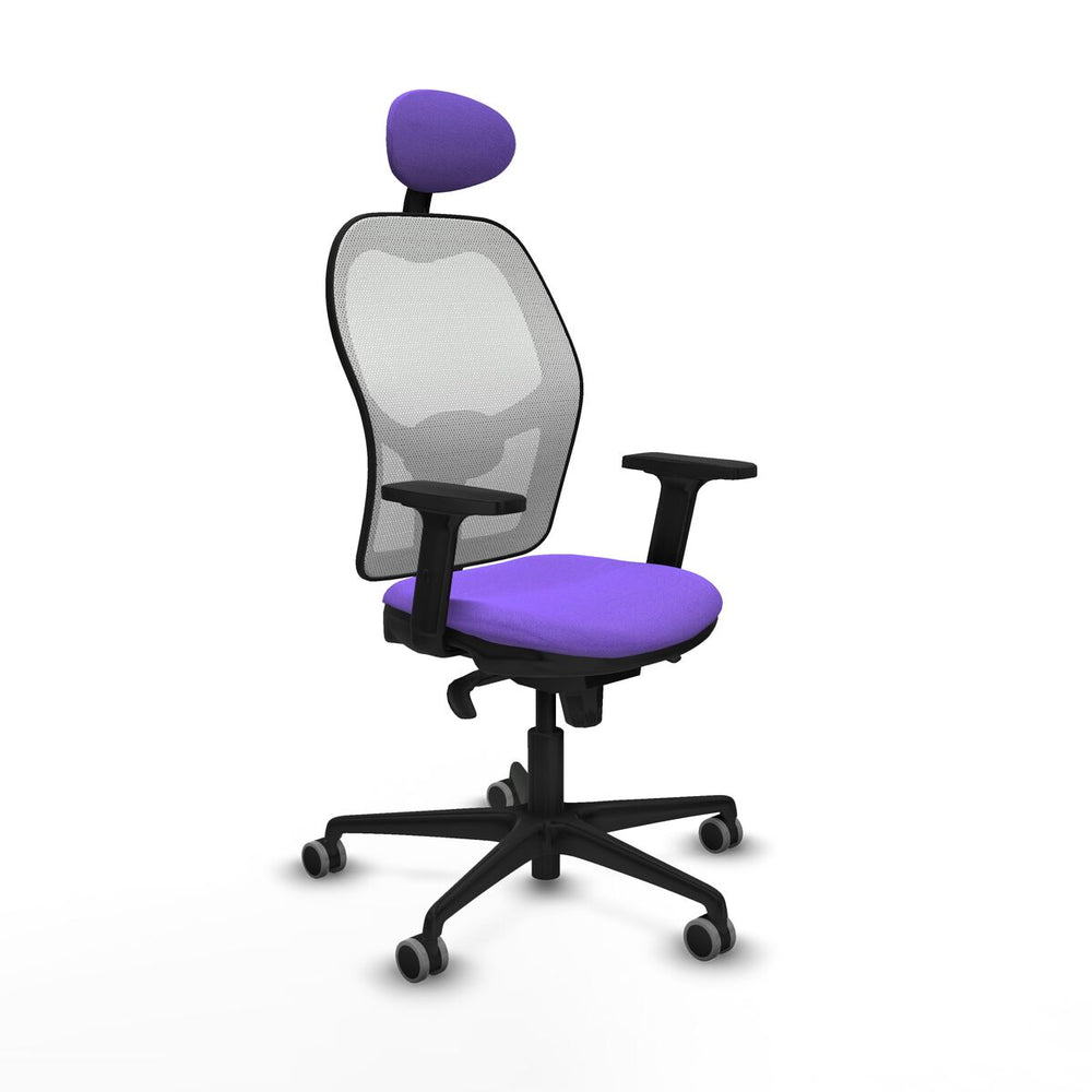 Sedia Ufficio con Poggiatesta Piqueras y Crespo 2D036G1 Lilla