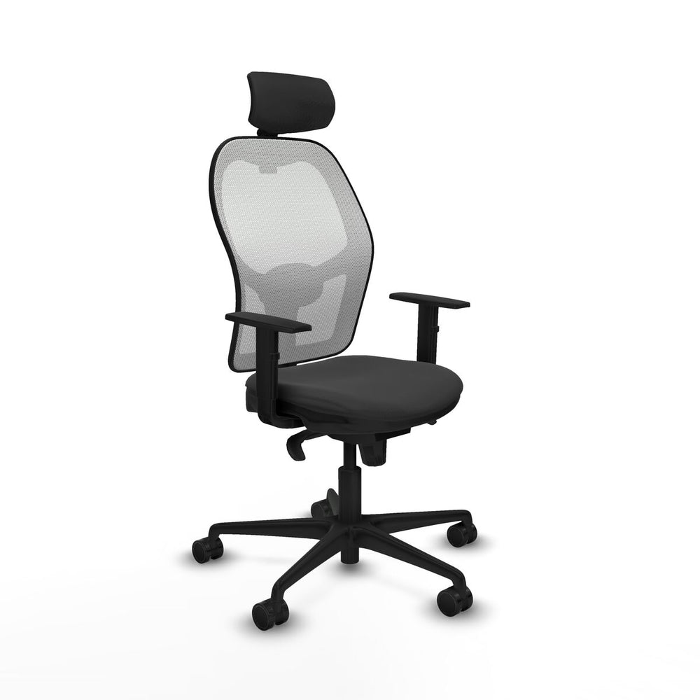 Silla de Oficina Piqueras y Crespo 1D036N2 Gris oscuro