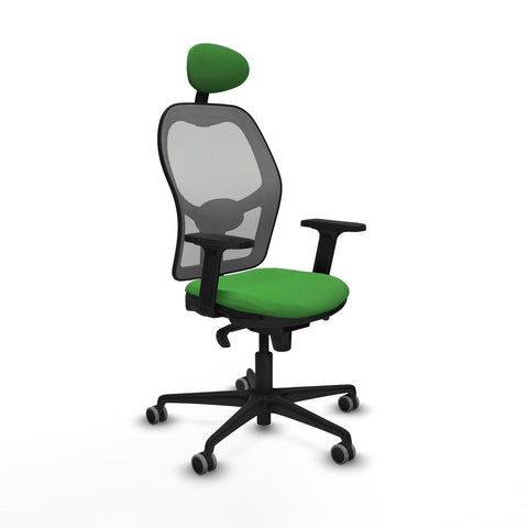 Sedia Ufficio con Poggiatesta Piqueras y Crespo 2D036G1 Verde
