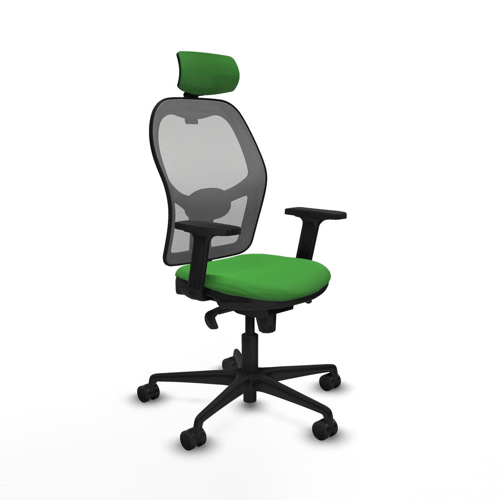 Sedia Ufficio con Poggiatesta Piqueras y Crespo 2D036N2 Verde