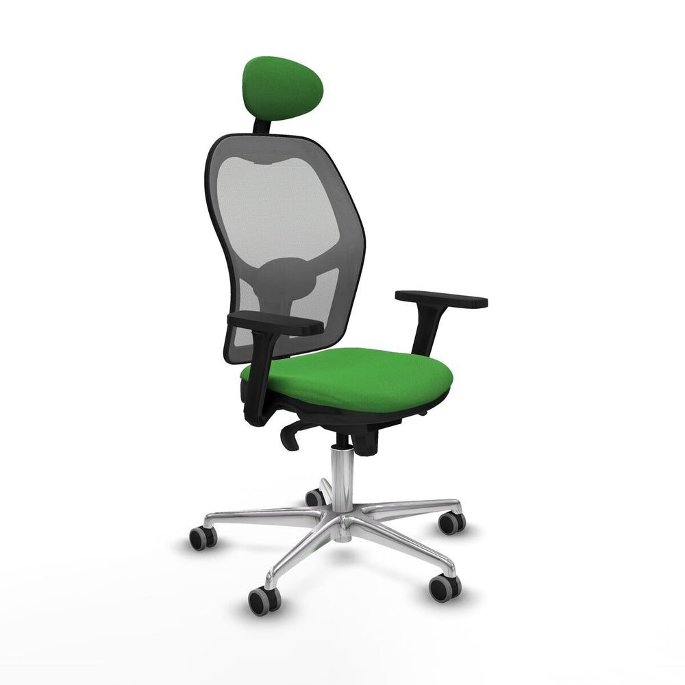 Sedia Ufficio con Poggiatesta Piqueras y Crespo 3D086G1 Verde