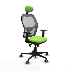 Sedia Ufficio con Poggiatesta Jorquera Piqueras y Crespo 1D036G1 Pistacchio