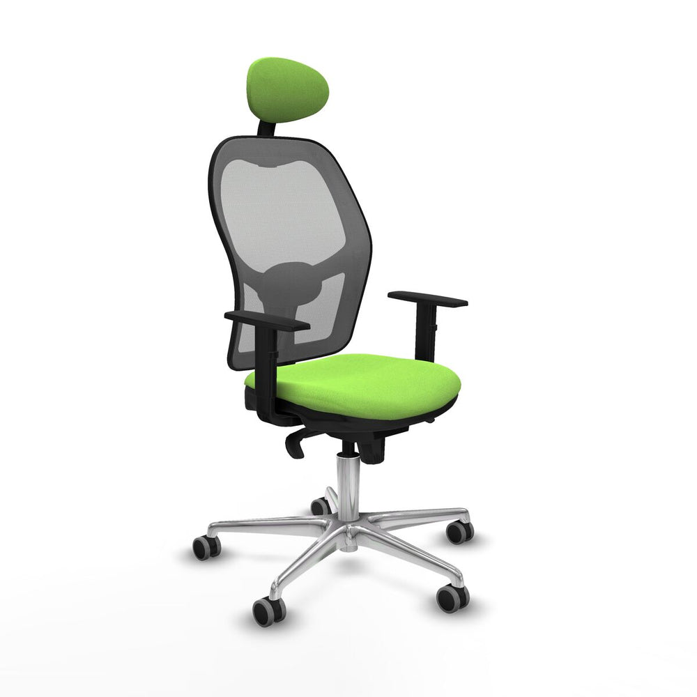 Sedia Ufficio con Poggiatesta Jorquera Piqueras y Crespo 1D086G1 Pistacchio