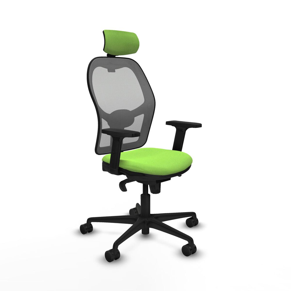 Sedia Ufficio con Poggiatesta Piqueras y Crespo 2D036N2 Pistacchio