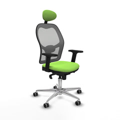 Sedia Ufficio con Poggiatesta Piqueras y Crespo 2D086G1 Pistacchio