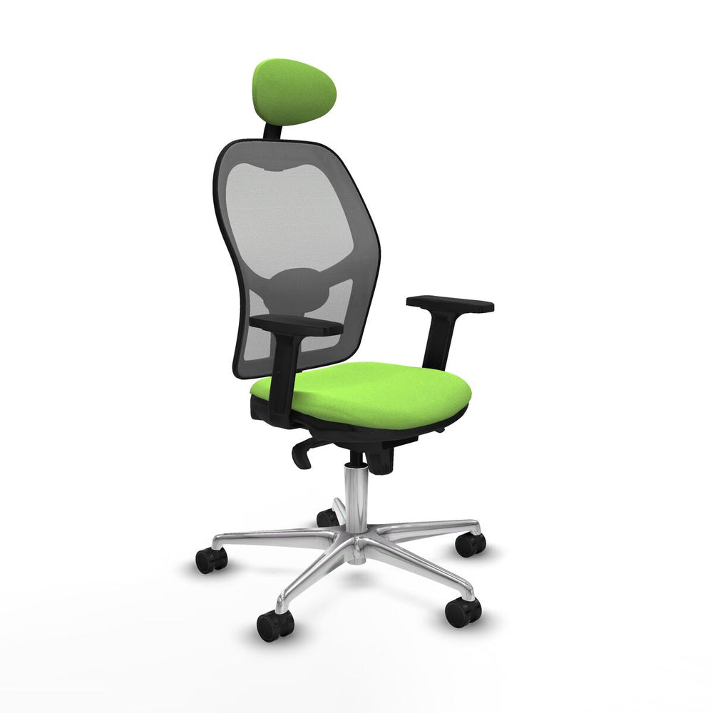 Sedia Ufficio con Poggiatesta Piqueras y Crespo 2D086N1 Pistacchio