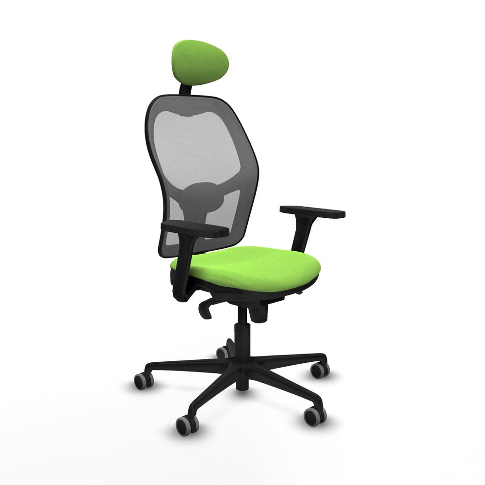 Sedia Ufficio con Poggiatesta Piqueras y Crespo 3D036G1 Pistacchio