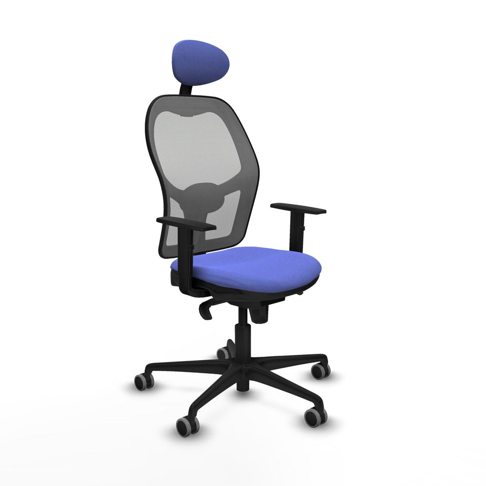 Silla de Oficina con Cabecero Jorquera Piqueras y Crespo 1D036G1 Azul claro