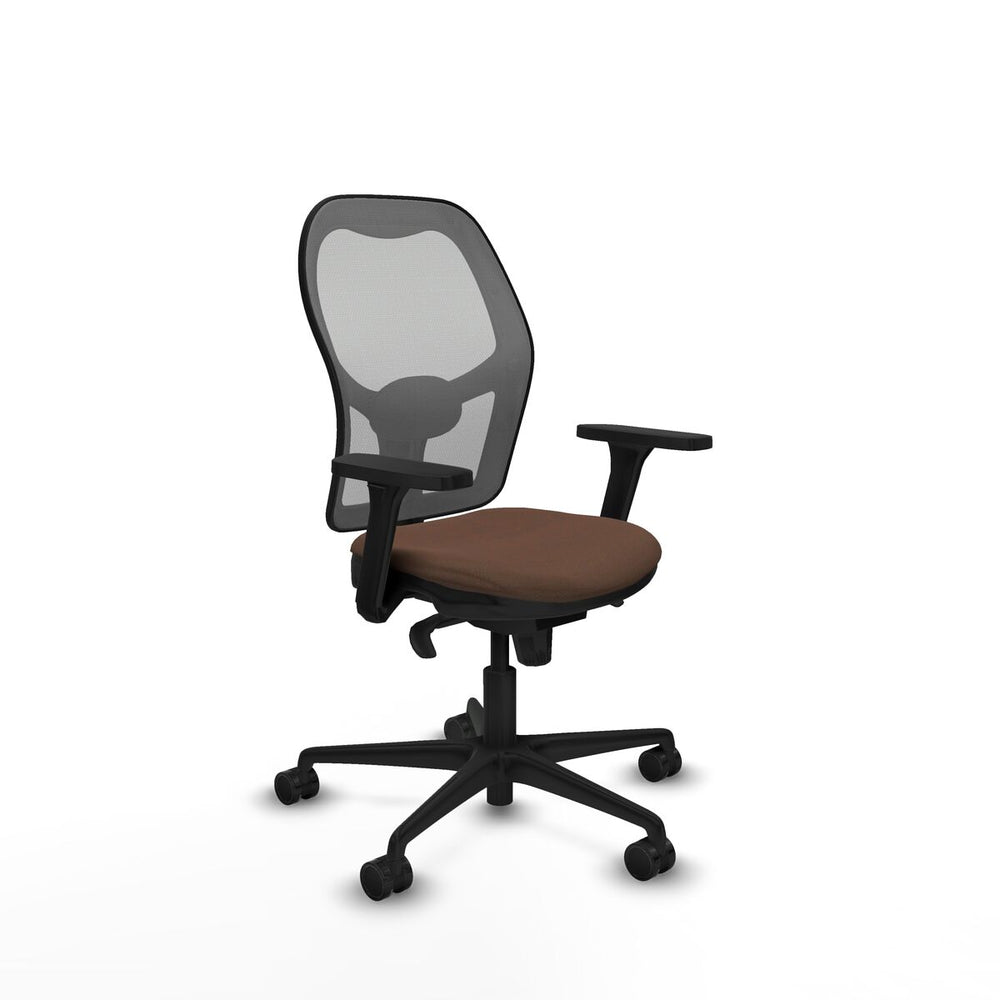 Sedia da Ufficio Piqueras y Crespo 3D036N0 Grigio Marrone scuro