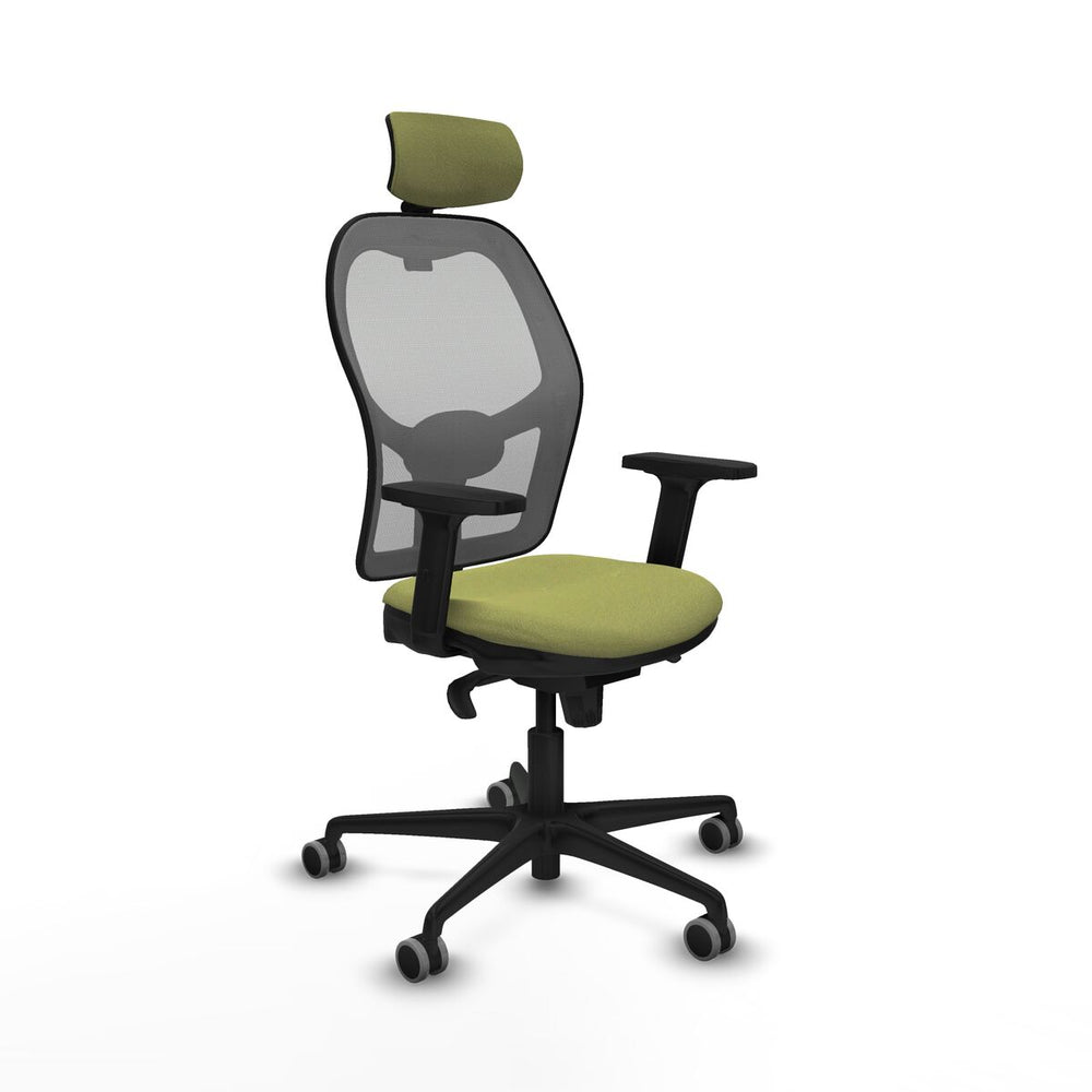 Sedia Ufficio con Poggiatesta Piqueras y Crespo 2D036G2 Verde