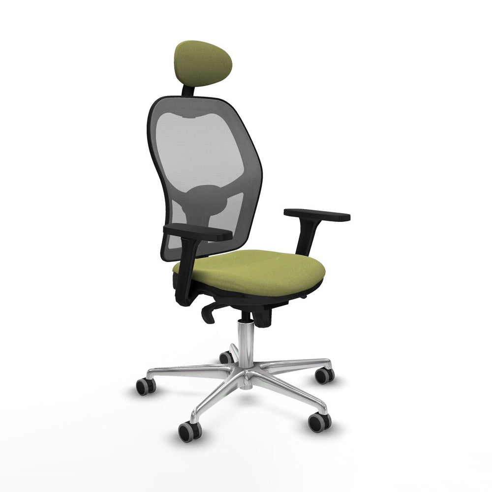Sedia Ufficio con Poggiatesta Piqueras y Crespo 3D086G1 Verde