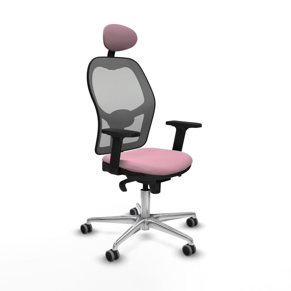 Office Chair with Headrest Piqueras y Crespo 2D086G1 Pink